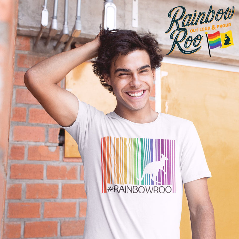 RainbowRoo Barcode T-Shirt Unisex (LG032)