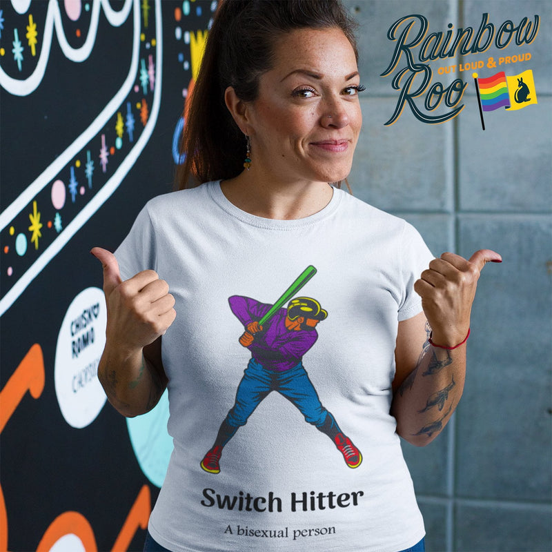 Dicktionary Switch Hitter Bisexual T-Shirt Unisex (B011)
