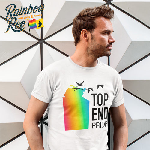 Top End Pride Black Logo T-Shirt Unisex (LG088)