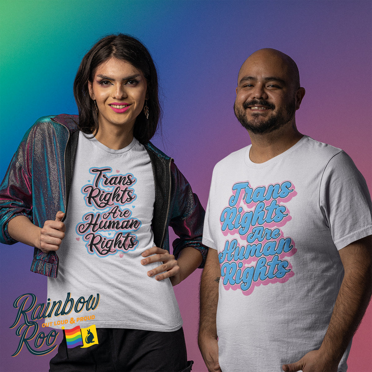 Trans Rights are Human Rights T-Shirt Unisex (T022)