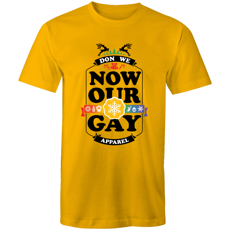 Don We Now Our Gay Apparel Christmas T-Shirt Unisex (LG042)