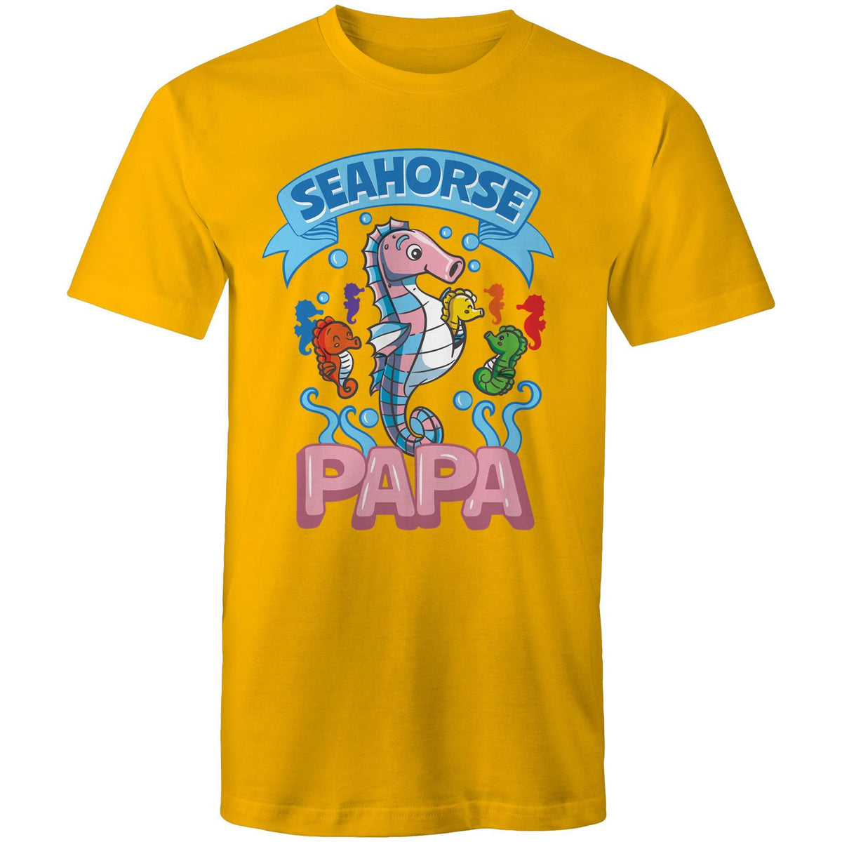 Seahorse Papa T-Shirt Unisex (T023)