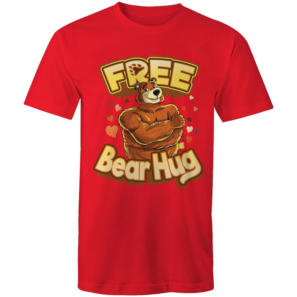 Free Bear Hug T-Shirt Unisex (G034)