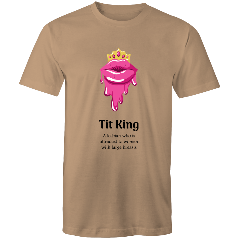 Dicktionary Tit King T-Shirt Unisex (L011)