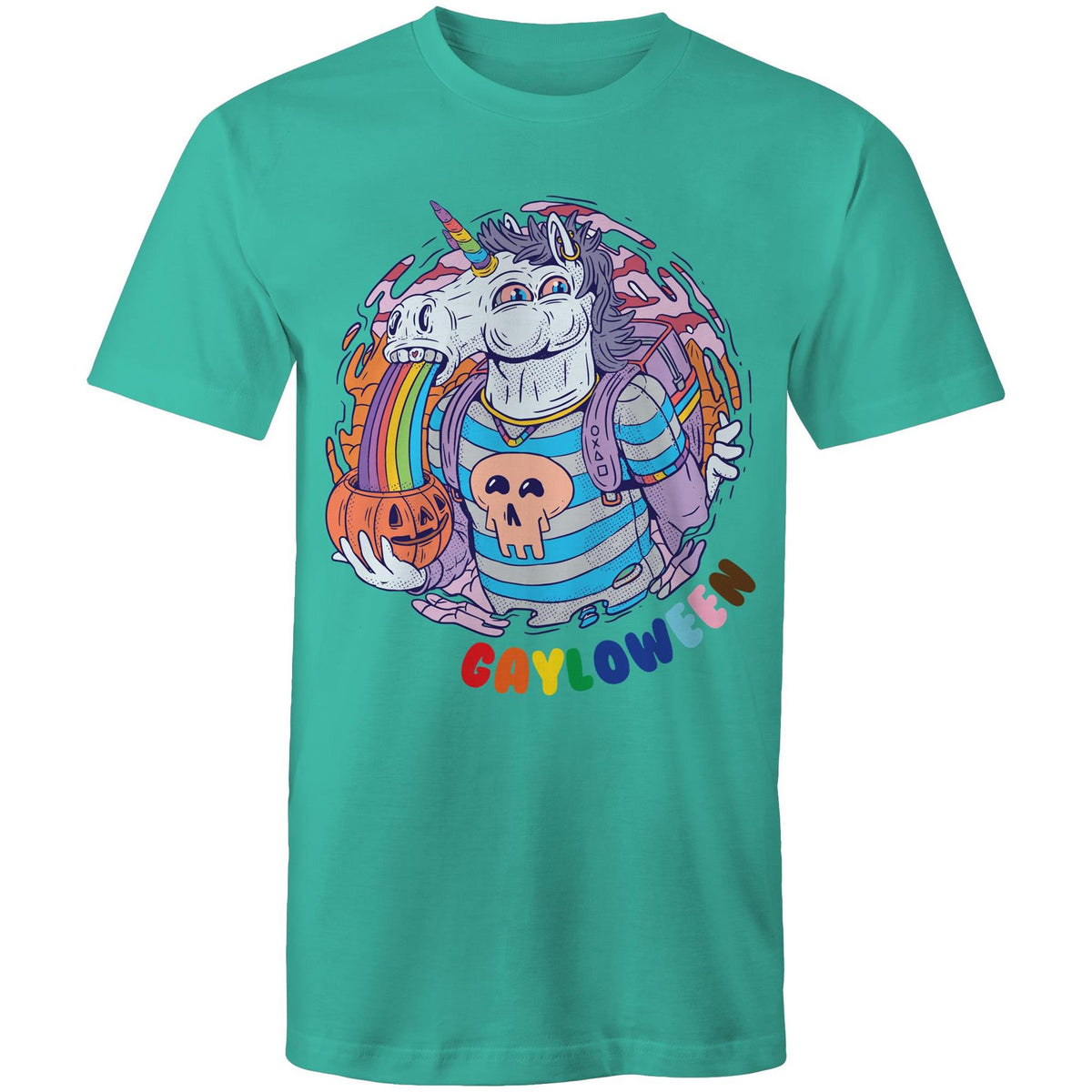 Gayloween Unicorn T-Shirt Unisex (LG117)