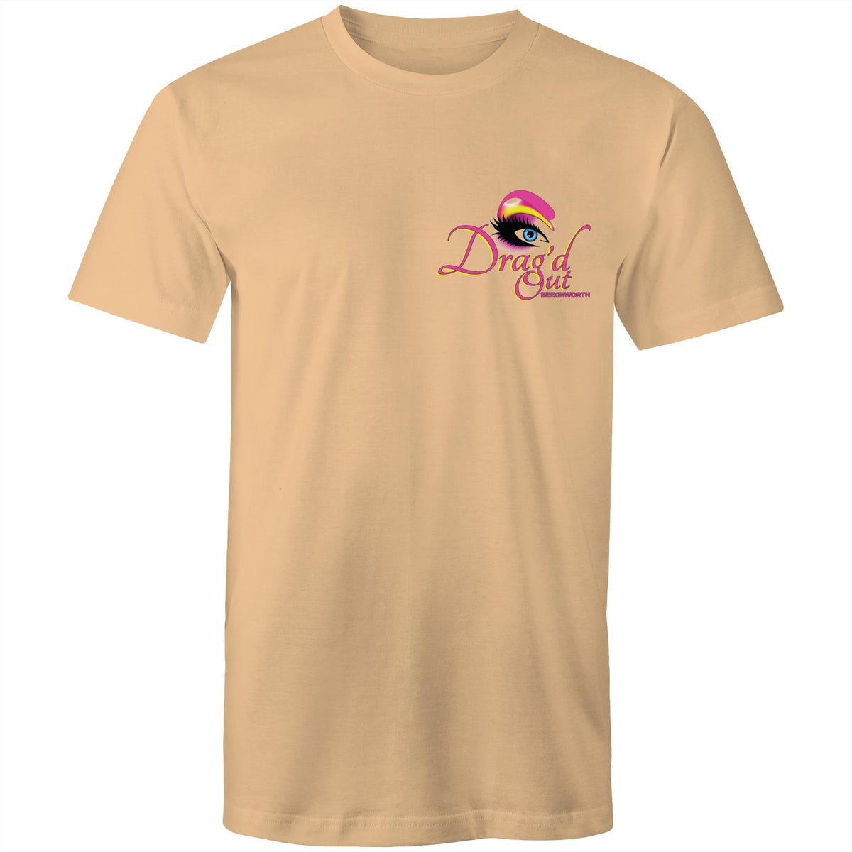 Drag'd Out Beechworth Pocket Logo T-Shirt Unisex (LG155)