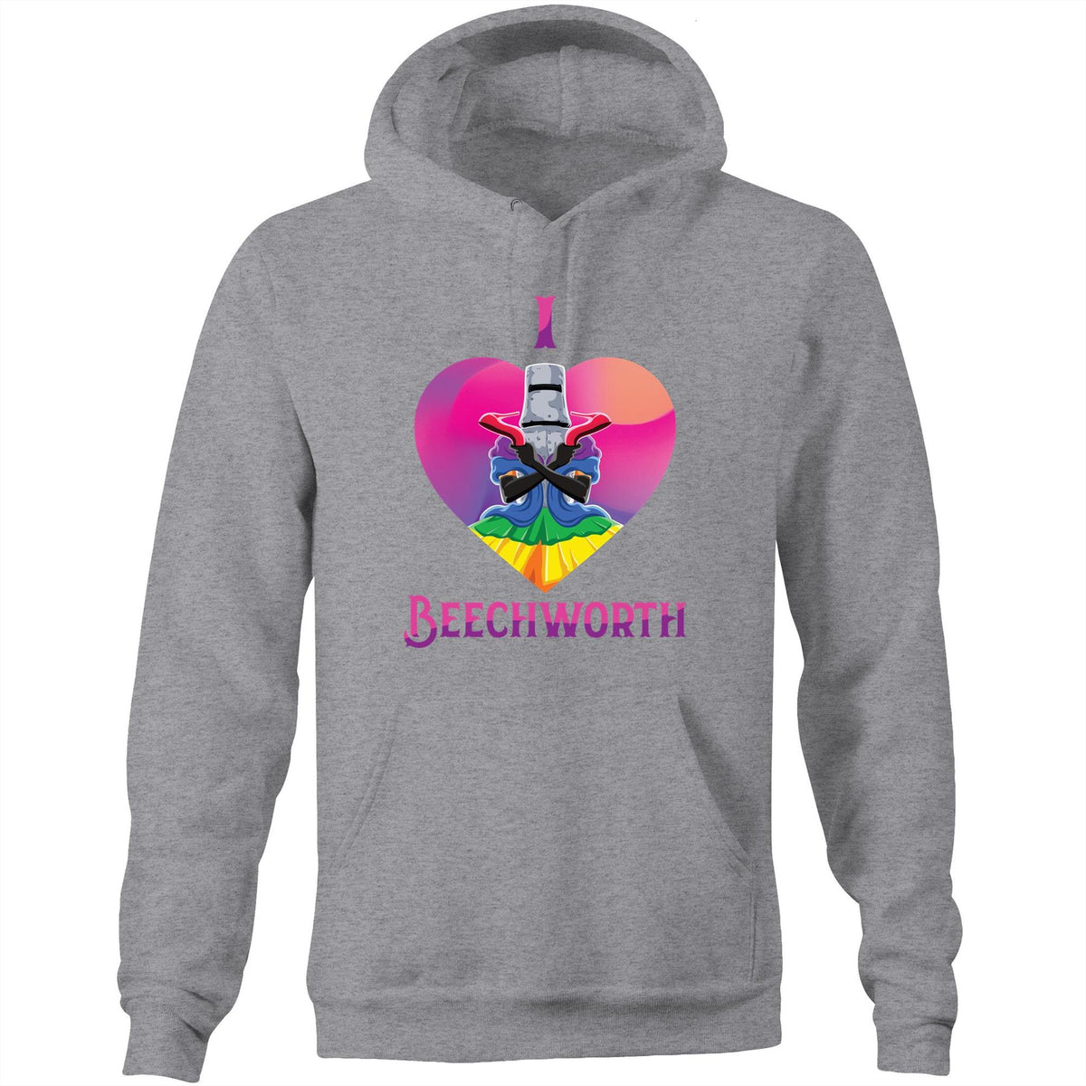 Drag'd Out Beechworth Ned Kelly Hoodie Sweatshirt Unisex (LG160)