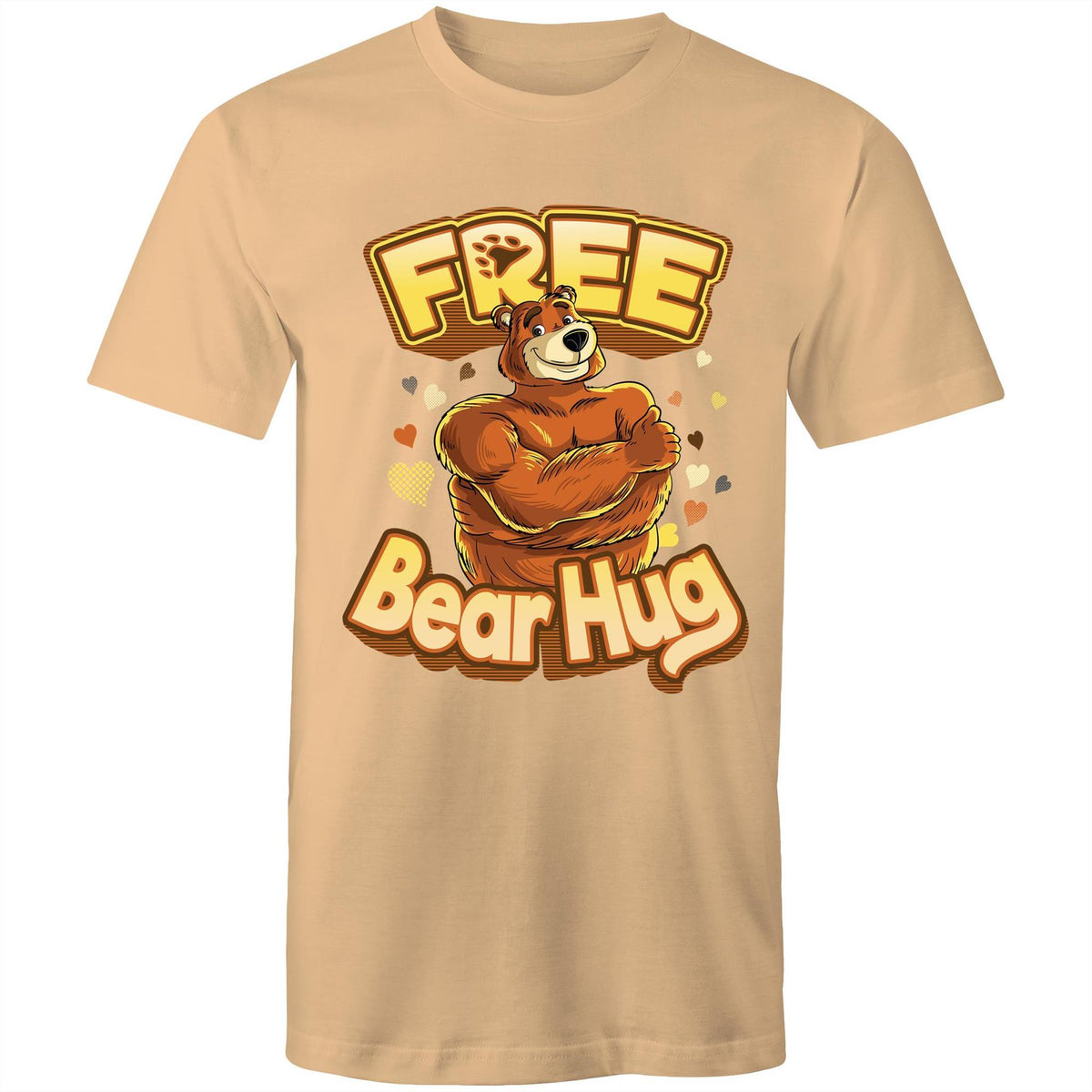 Free Bear Hug T-Shirt Unisex (G034)