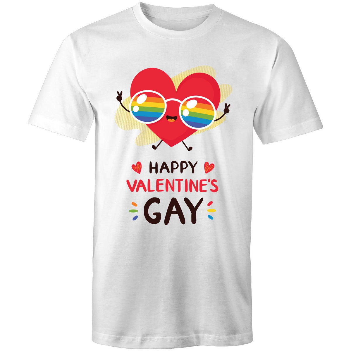 Happy Valentine's Gay T-Shirt Unisex (LG010)