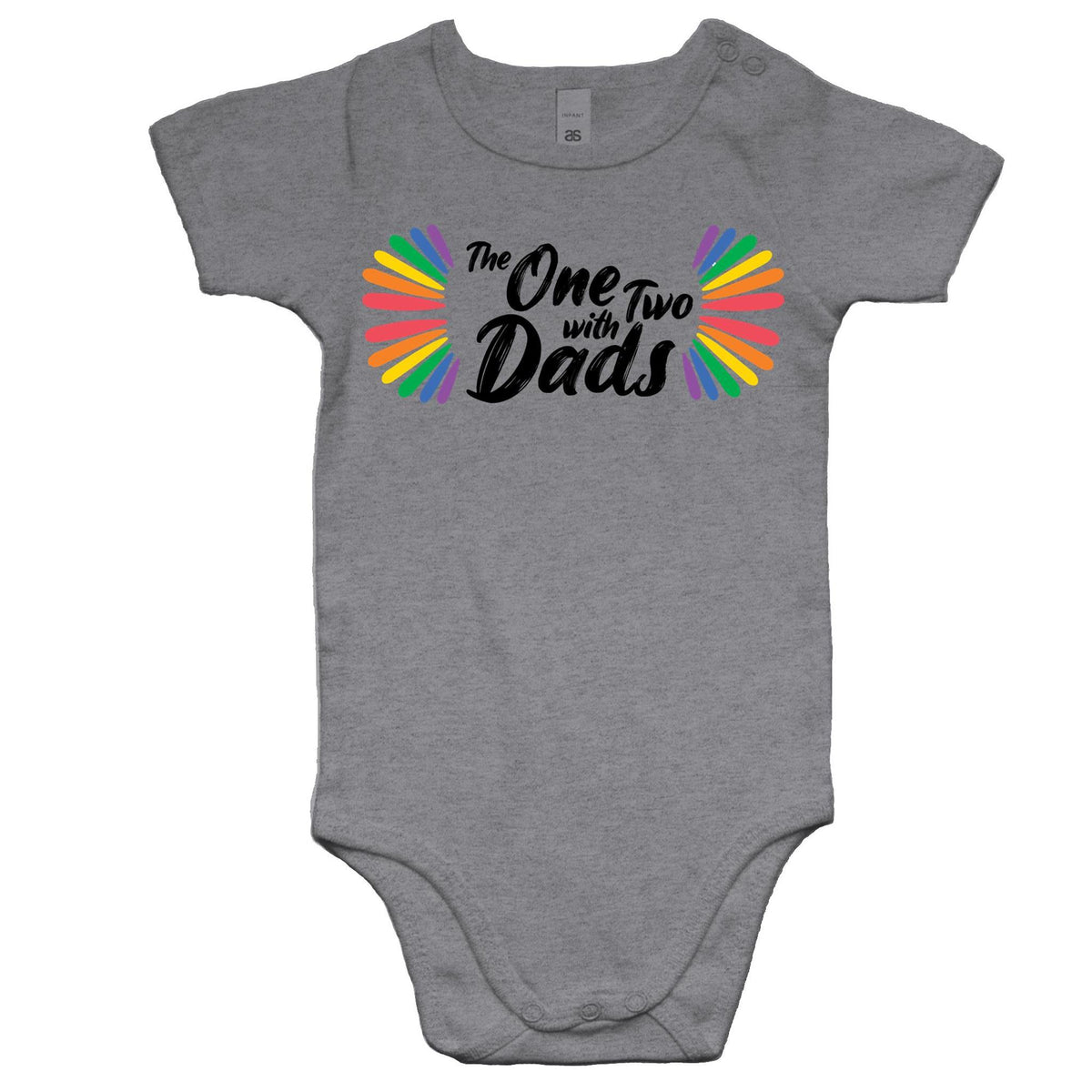 The One with Two Dads Baby Onesie (BA009)