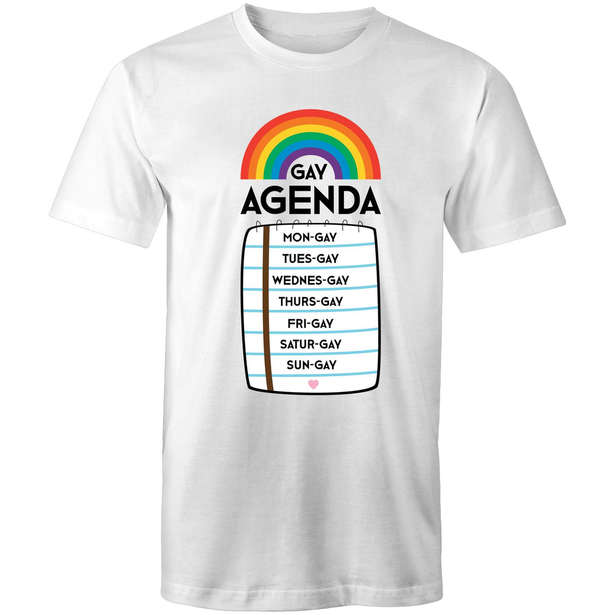 Gay Agenda T-Shirt Unisex (LG014)