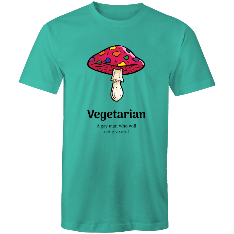 Dicktionary Vegetarian T-Shirt Unisex (G016)