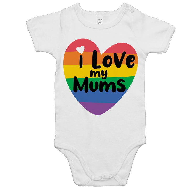 I Love My Mums Baby Onesie (BA006)