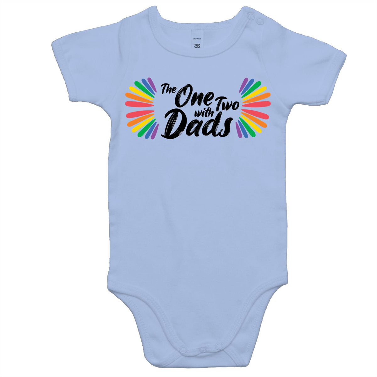 The One with Two Dads Baby Onesie (BA009)