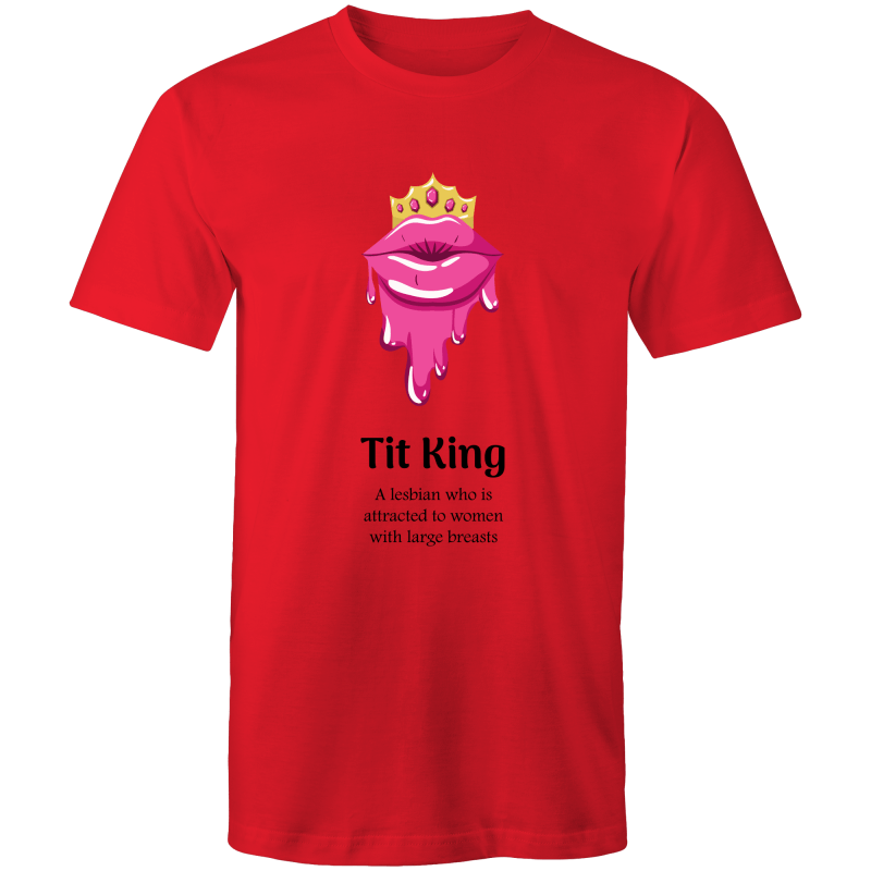 Dicktionary Tit King T-Shirt Unisex (L011)