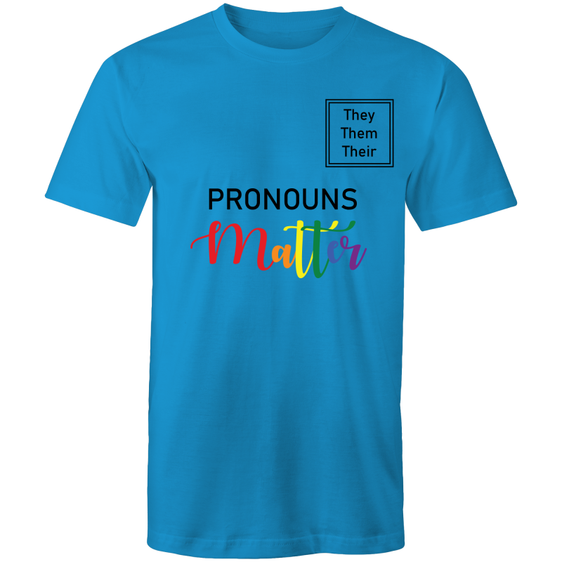 Pronouns Matter They Them Their T-Shirt Unisex (LG025)