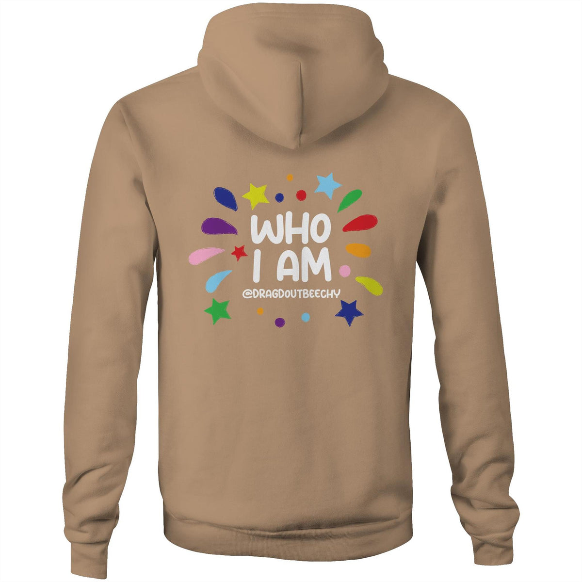 Drag'd Out Beechworth - I Am Who I Am Hoodie Sweatshirt (LG158)