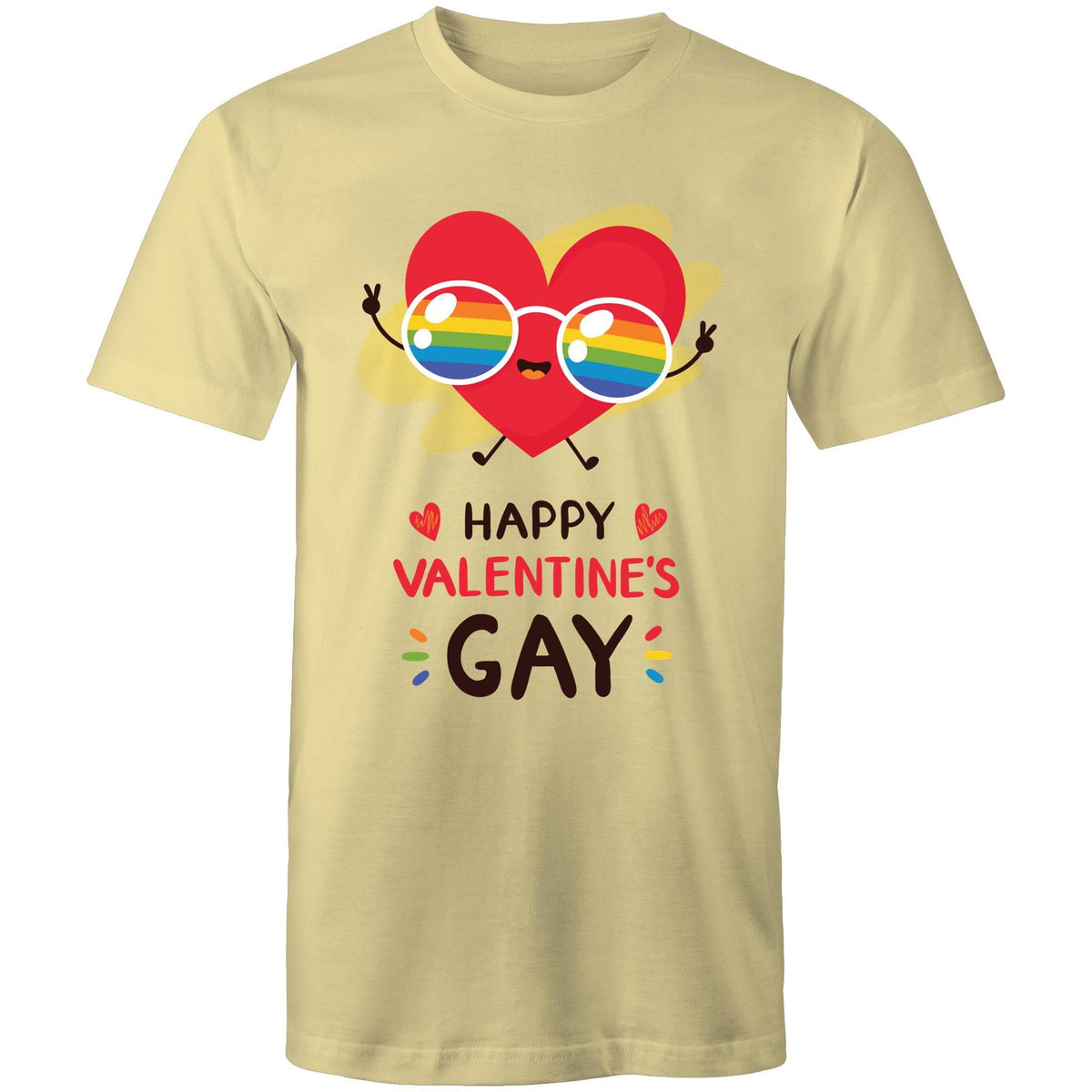 Happy Valentine's Gay T-Shirt Unisex (LG010)