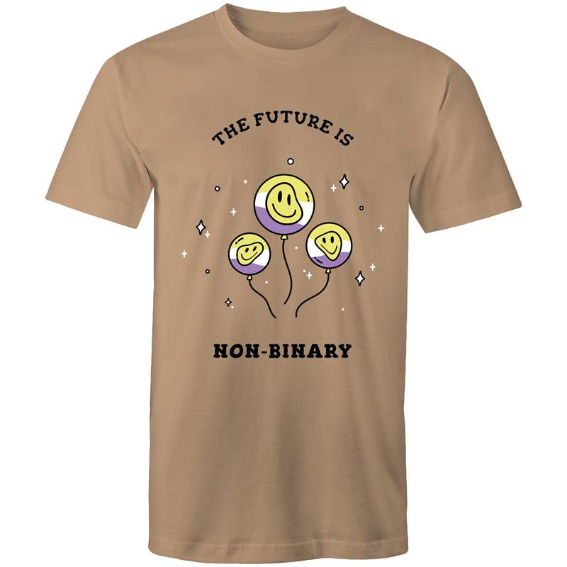 The Future is Non Binary Balloons T-Shirt Unisex (NB005)