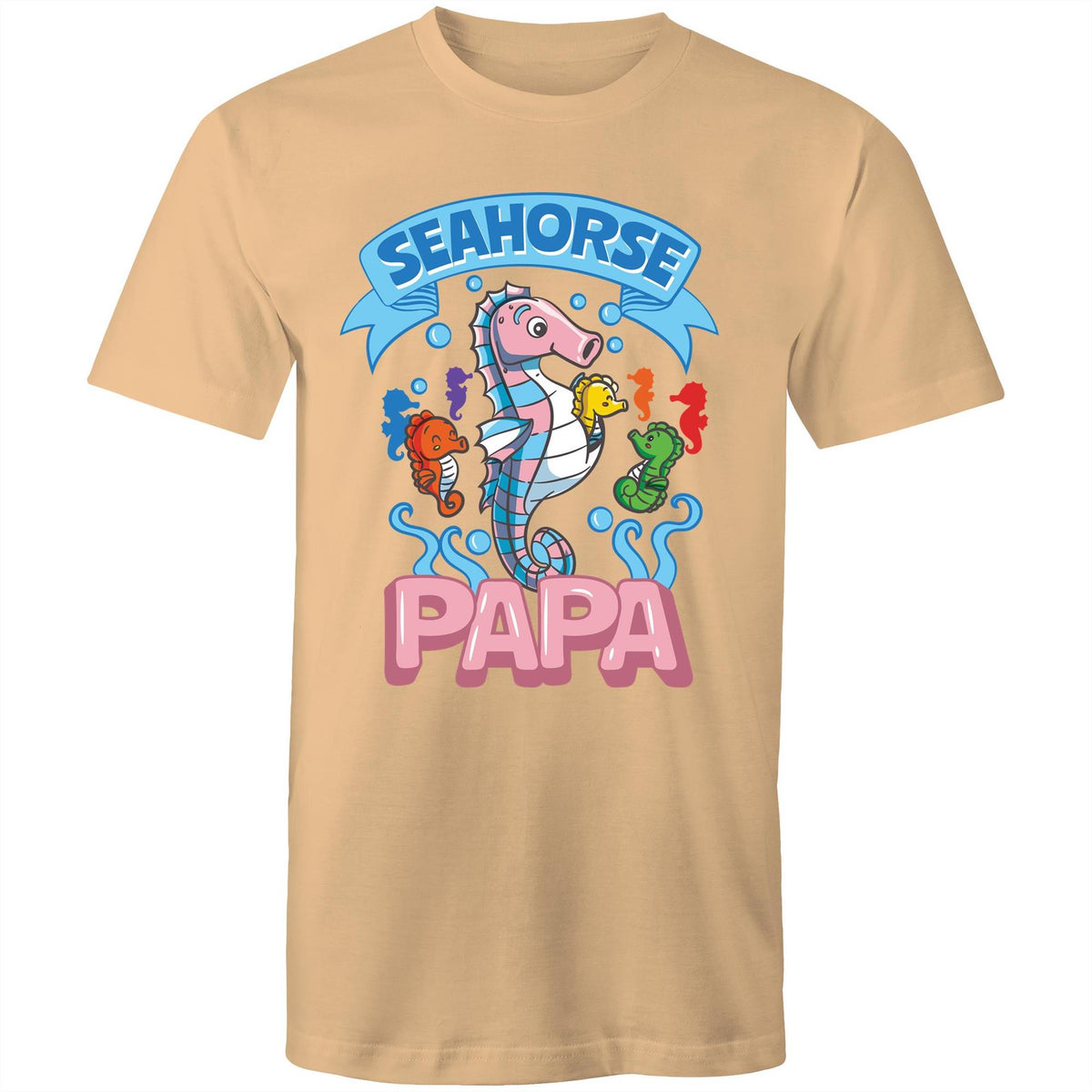 Seahorse Papa T-Shirt Unisex (T023)