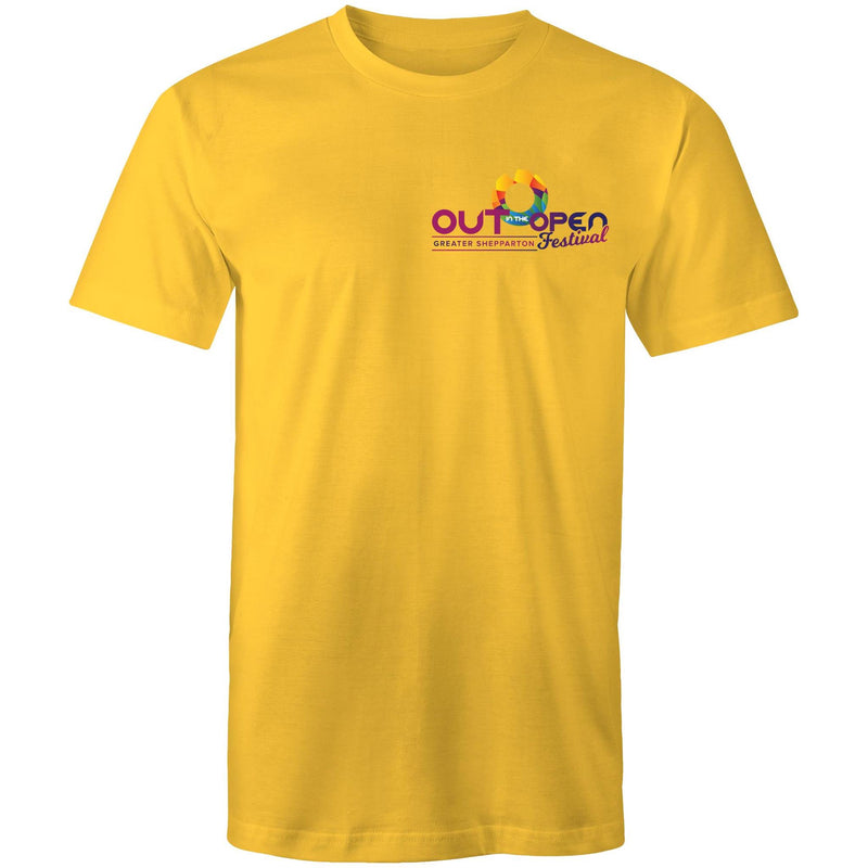 Out in the Open Festival Shepparton Logo T-Shirt Unisex (LG081)