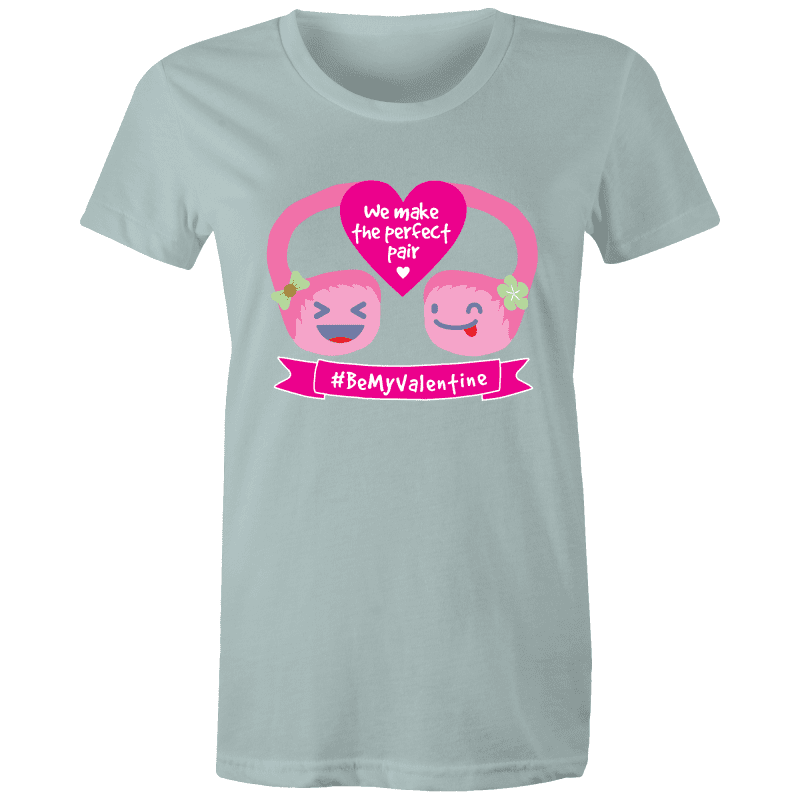 Valentine's Day Perfect Pair T-Shirt Female (L001)