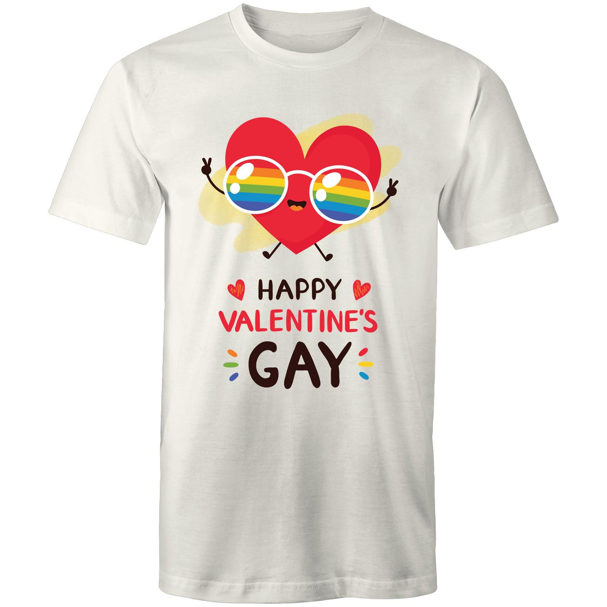 Happy Valentine's Gay T-Shirt Unisex (LG010)