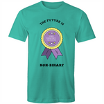 The Future is Non Binary Badge T-Shirt Unisex (NB004)