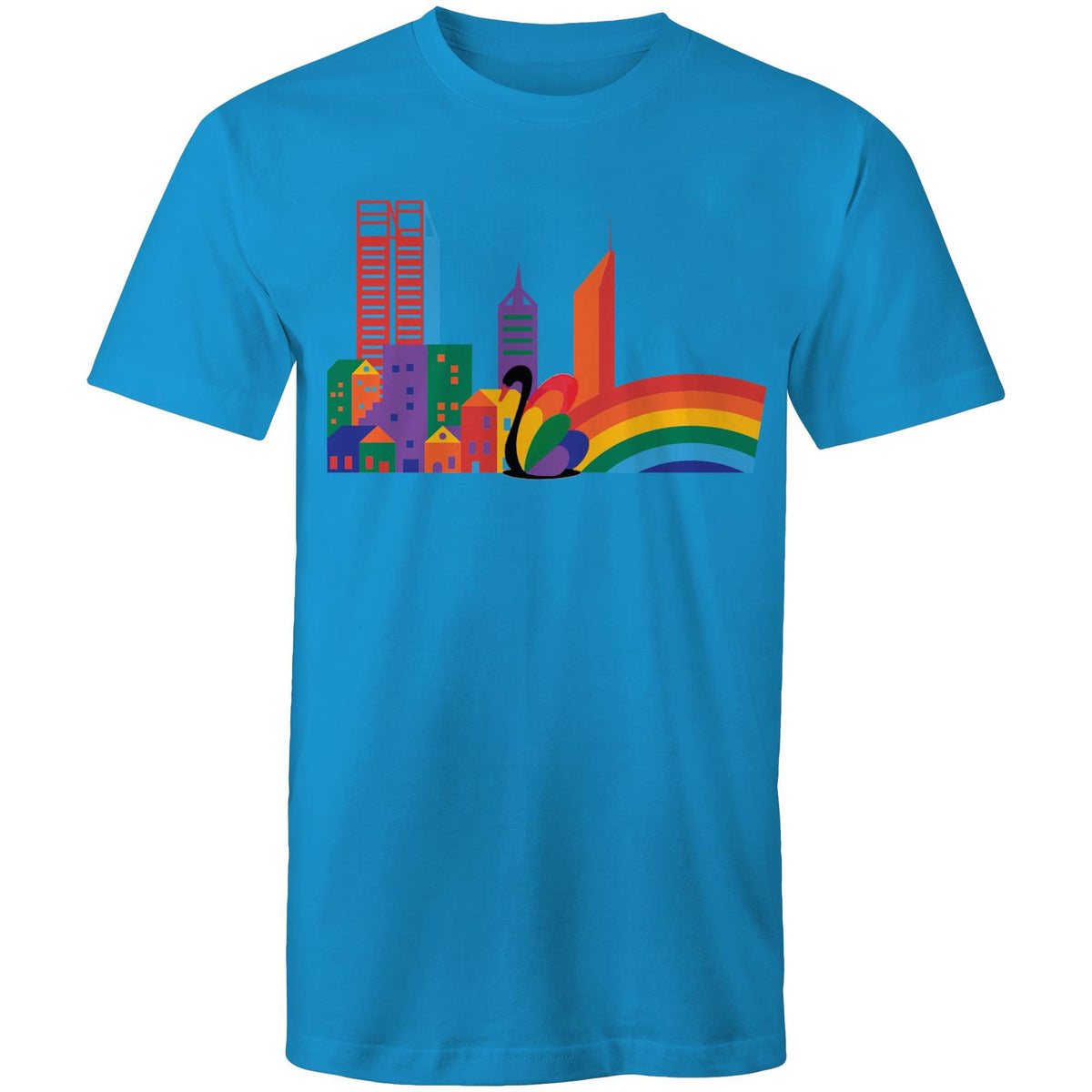 Pride WA Perth Rainbow T-Shirt Unisex (LG098)