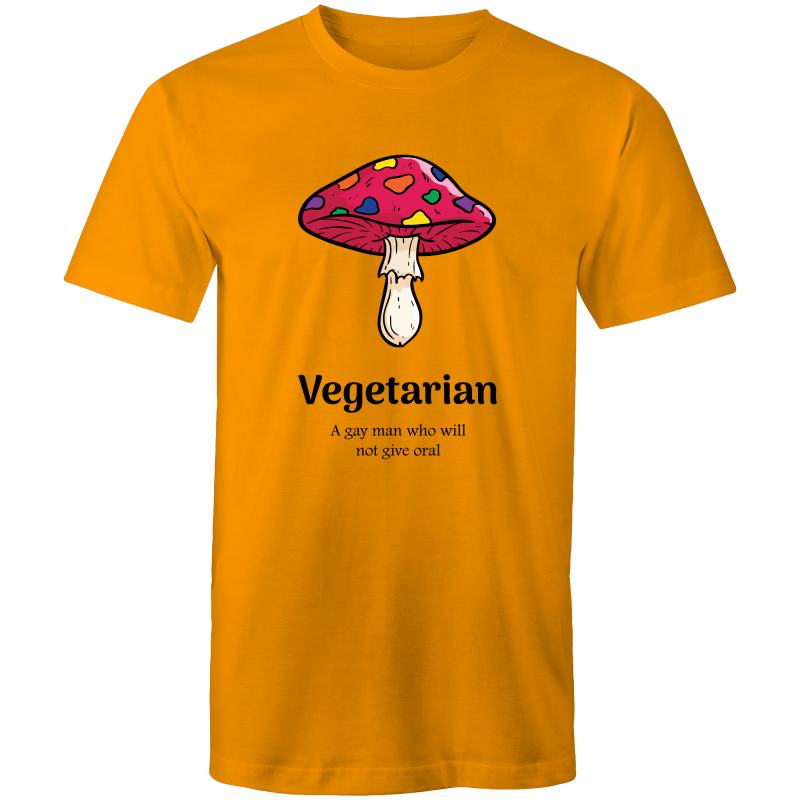 Dicktionary Vegetarian T-Shirt Unisex (G016)