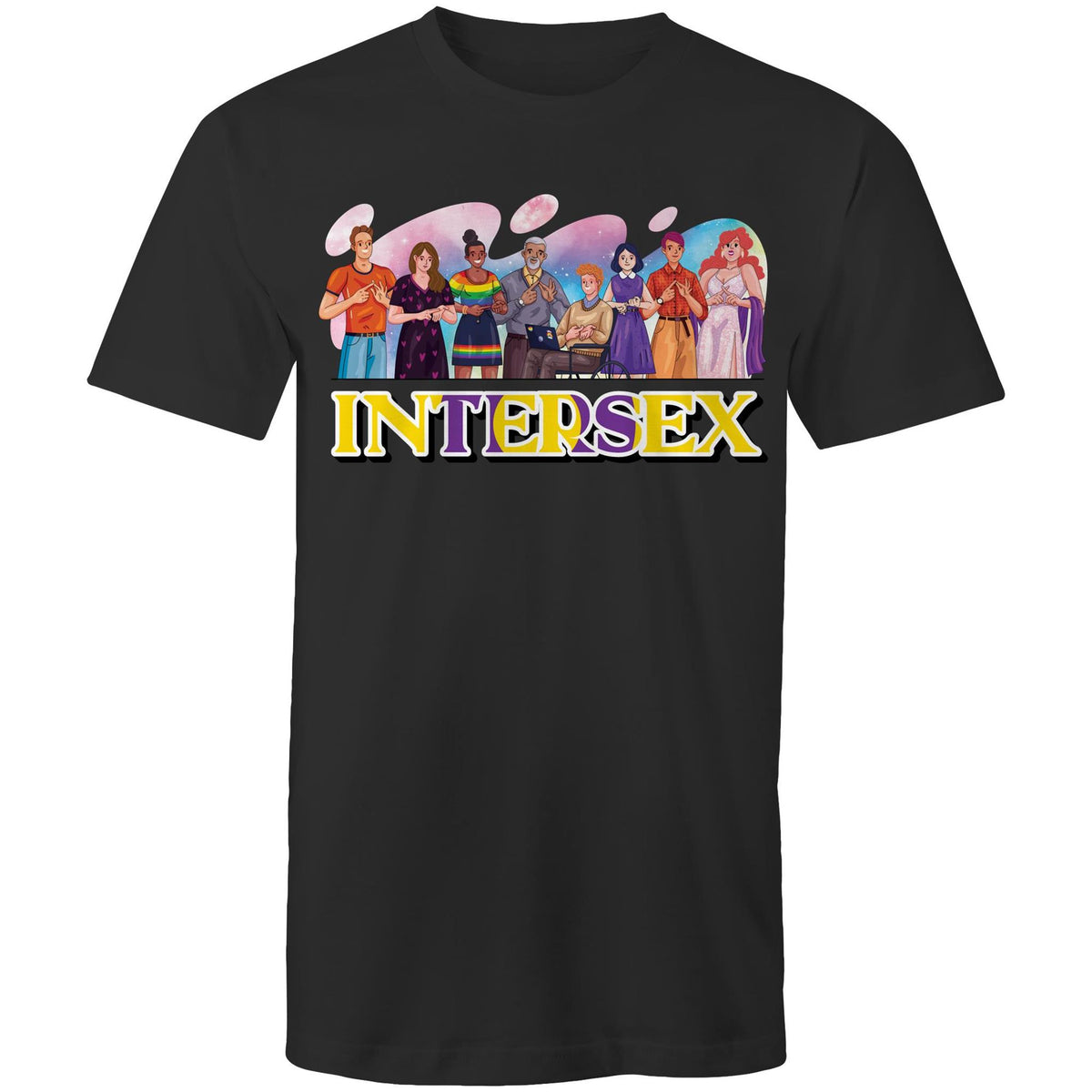 Auslan INTERSEX T-Shirt Unisex (IN007)