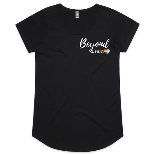 Beyond A Hug Women Scoop Neck T-Shirt (LG072)