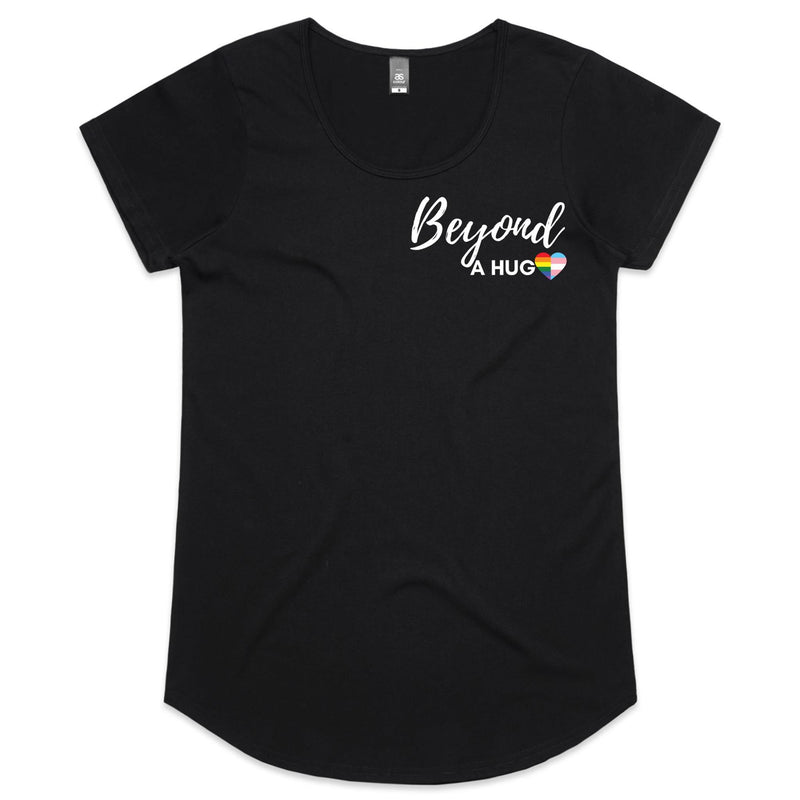 Beyond A Hug Women Scoop Neck T-Shirt (LG072)