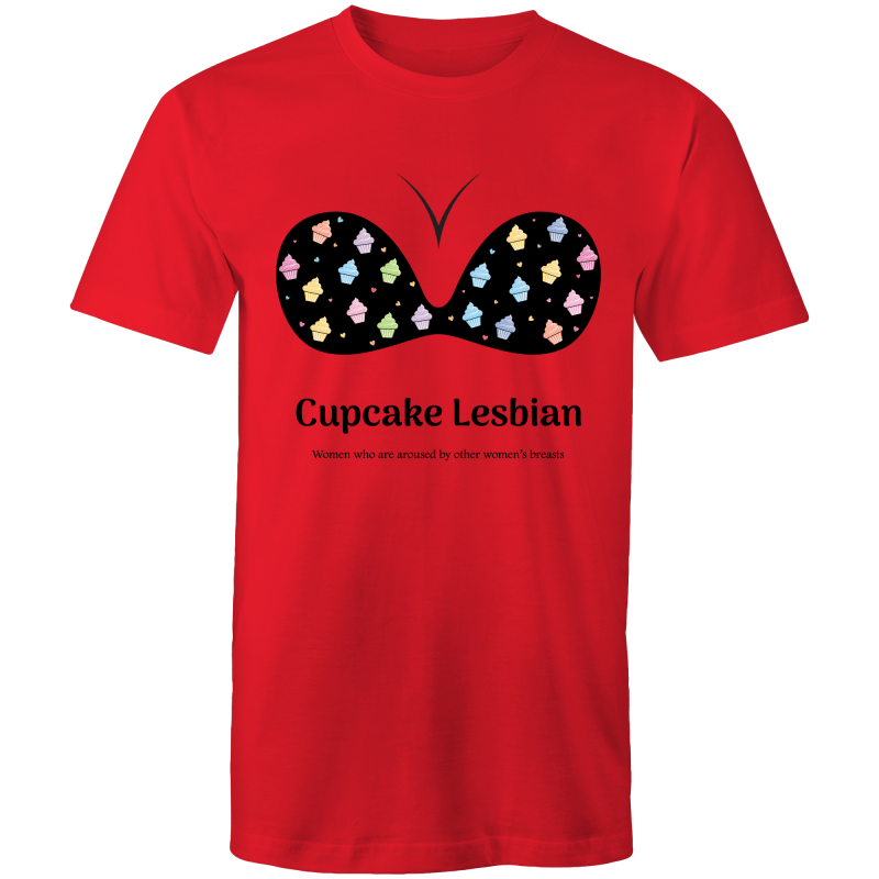 Dicktionary Cupcake Lesbian T-Shirt Unisex (L009)