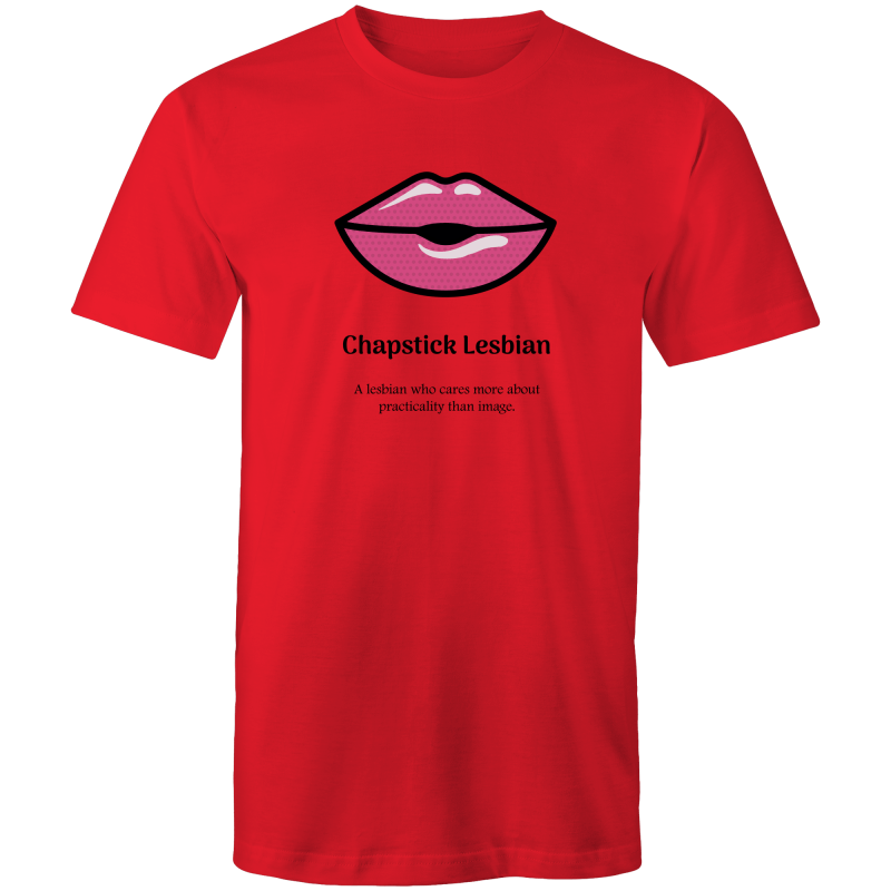 Dicktionary Chapstick Lesbian T-Shirt Unisex (L008)