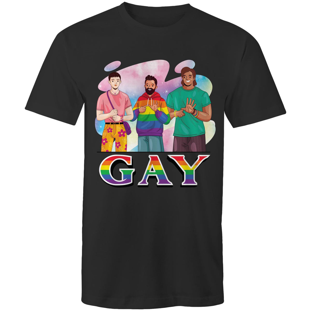 Auslan GAY T-Shirt Unisex (LG041)