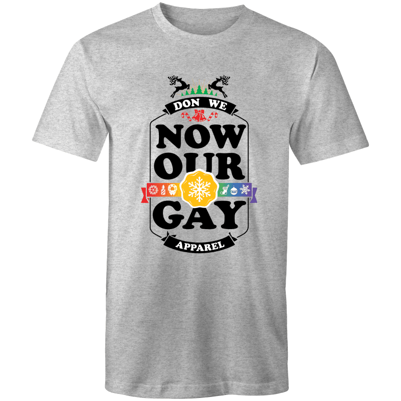 Don We Now Our Gay Apparel Christmas T-Shirt Unisex (LG042)