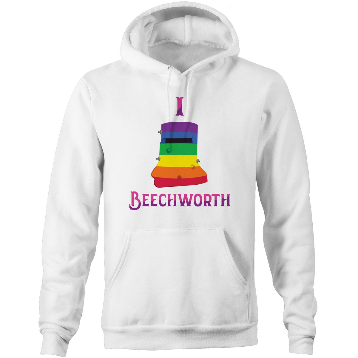 Drag'd Out Beechworth Ned Kelly Hoodie Sweatshirt Unisex (LG161)