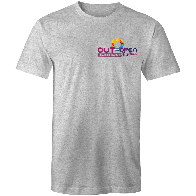 Out in the Open Festival Shepparton Logo T-Shirt Unisex (LG081)