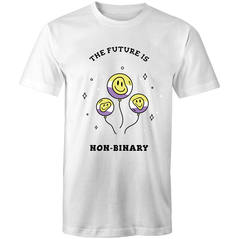 The Future is Non Binary Balloons T-Shirt Unisex (NB005)