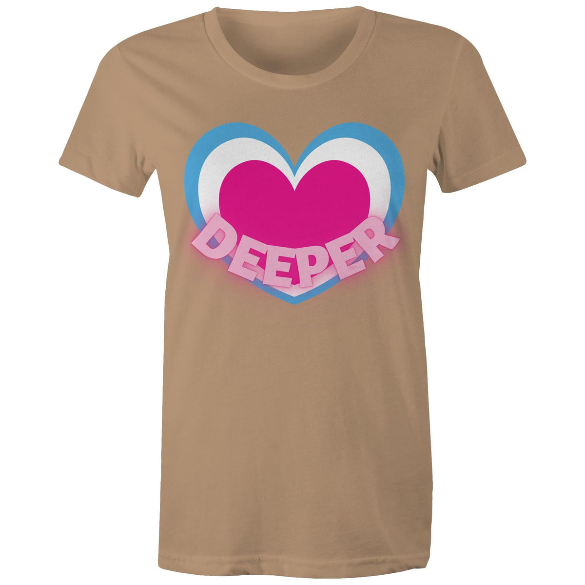 Trans Pride Australia Deeper T-Shirt Female (T008)