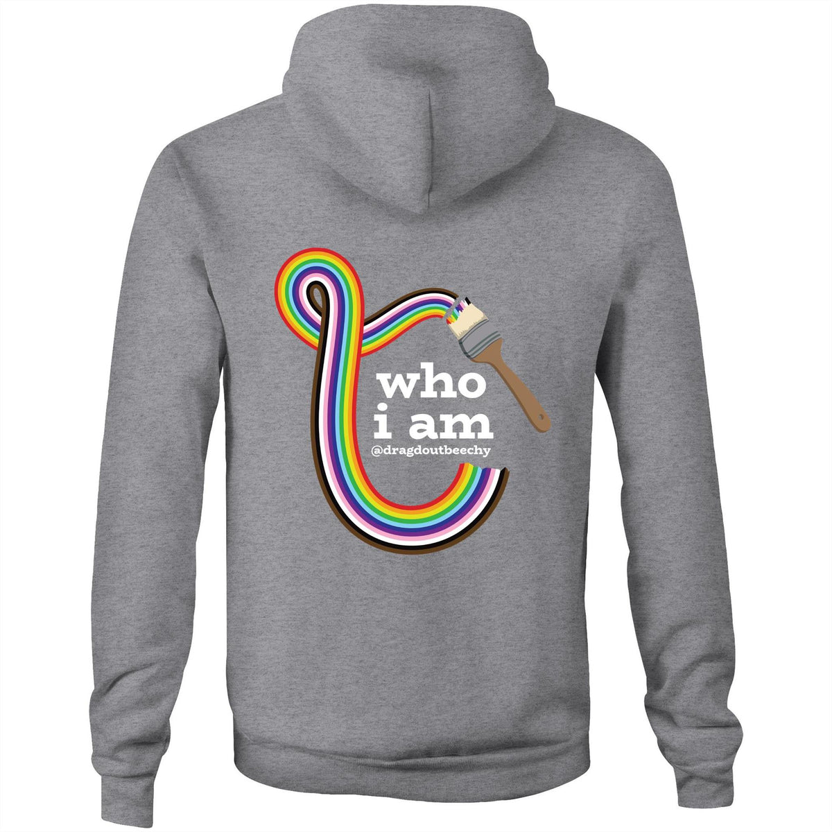 Drag'd Out Beechworth - I Am Who I Am Hoodie Sweatshirt Unisex (LG159)