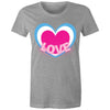 Trans Pride Australia Love T-Shirt Female (T010)