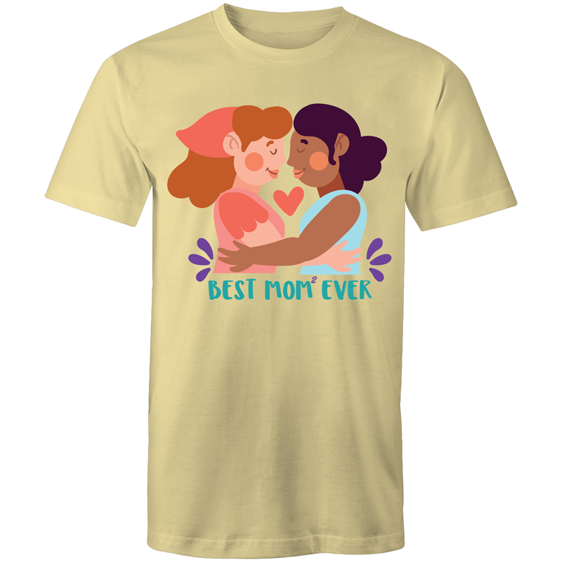 Mother's Day Lesbian T-Shirt Best Mom Ever Unisex (L015)