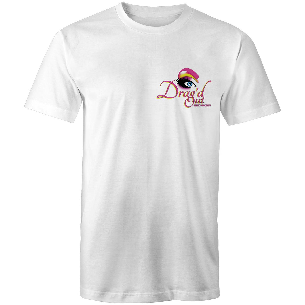 Drag'd Out Beechworth Pocket Logo T-Shirt Unisex (LG155)