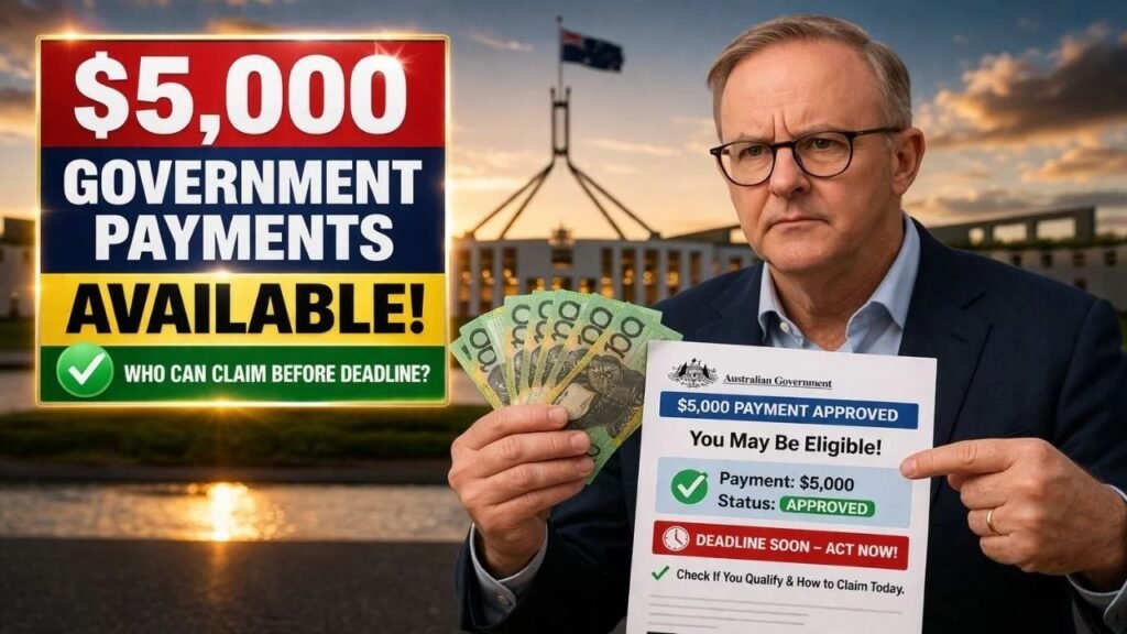 $5,000 Government Payments Available – Who Can Claim Before the Deadline