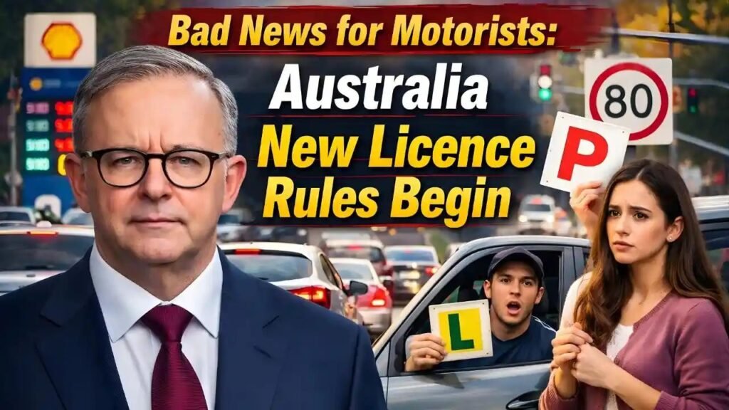 Australia’s New Driver Licence Rules for 2026: What Motorists Need to Know About Renewals, Monitoring, and Road Safety