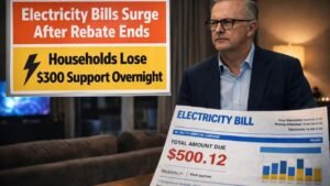 Electricity Bills Surge After Rebate Ends – Households Lose $300 Support Overnight