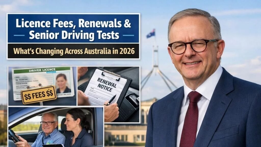 Licence Fees, Renewals & Senior Driving Tests — What’s Changing Across Australia in 2026