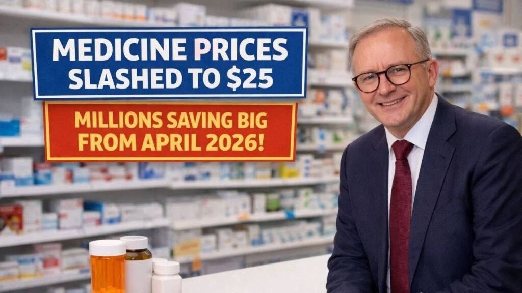 Medicine Prices Slashed to $25 in Australia: Major Relief for Families and Seniors from April 2026